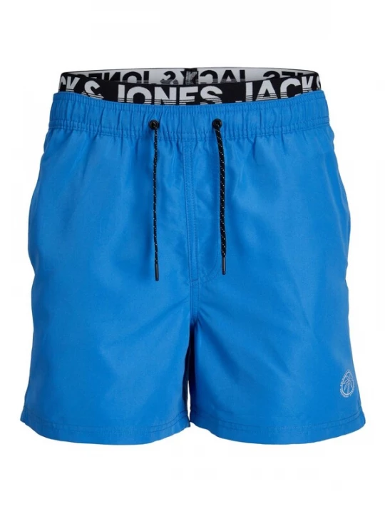 Obrázek produktu JACK & JONES Plavecké šortky 'Fiji' modrá / šedá / černá