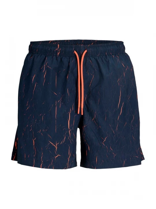 Obrázek produktu JACK & JONES Plavecké šortky 'JPSTKAUAI' námořnická modř / oranžová
