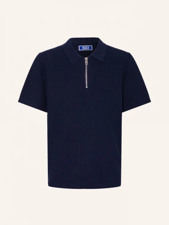 Obrázek produktu Jack&Jones Pletené Polo Tričko modrá