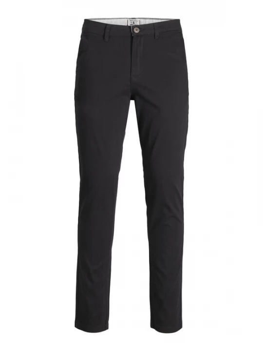 Obrázek produktu Jack & Jones Plus Chino kalhoty 'JPSTMarco JJDave'  černá / bílá