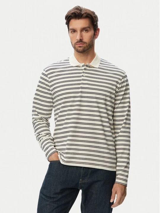 Obrázek produktu Jack & Jones Polokošile Cassis 12295163 Krémová Regular Fit