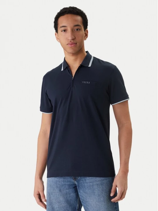 Obrázek produktu Jack & Jones Polokošile Fusion 12289953 Modrá Regular Fit