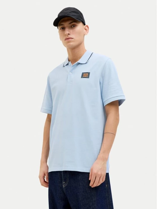 Obrázek produktu Jack & Jones Polokošile Hudson 12269238 Světle modrá Regular Fit