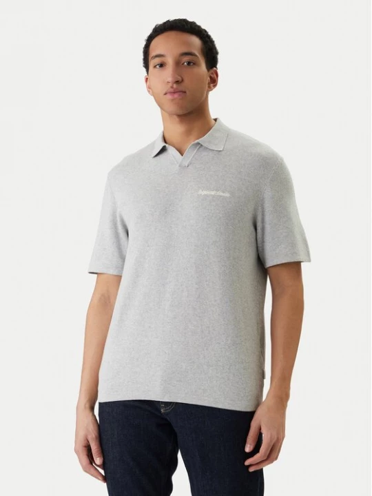 Obrázek produktu Jack & Jones Polokošile Norrebro 12297926 Šedá Relaxed Fit