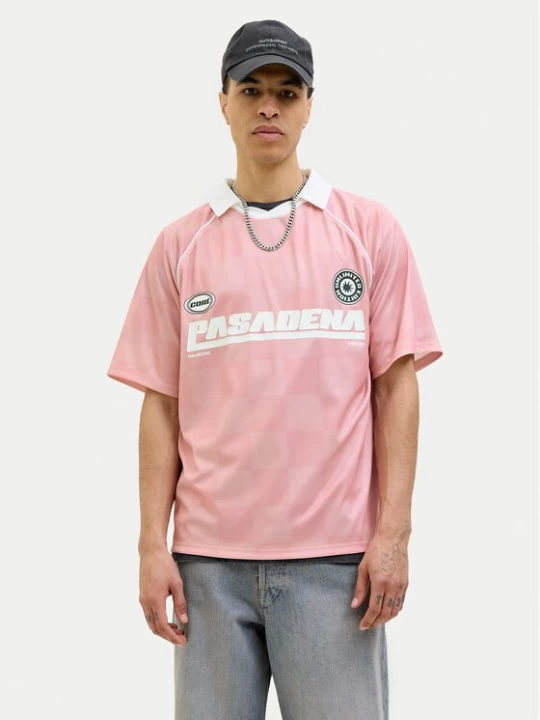 Obrázek produktu Jack & Jones Polokošile Retreat 12277379 Růžová Loose Fit