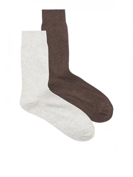 Obrázek produktu JACK & JONES Ponožky  hnědá / světle šedá