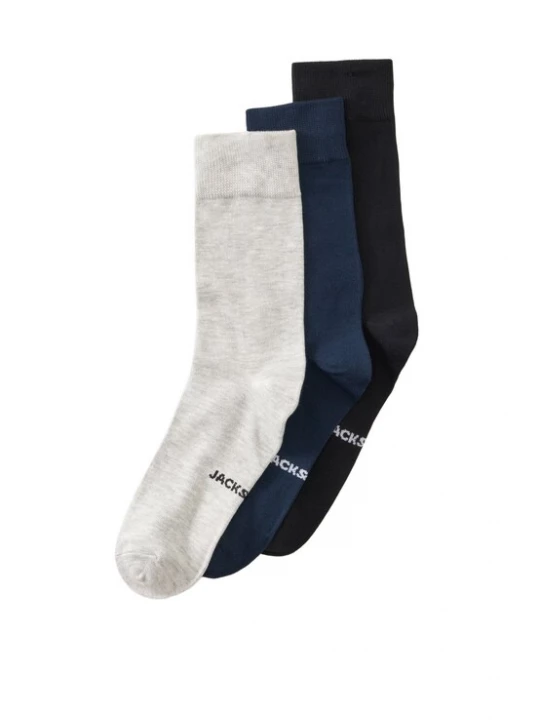 Obrázek produktu JACK & JONES Ponožky 'JACLOUIS' námořnická modř / černá / bílý melír