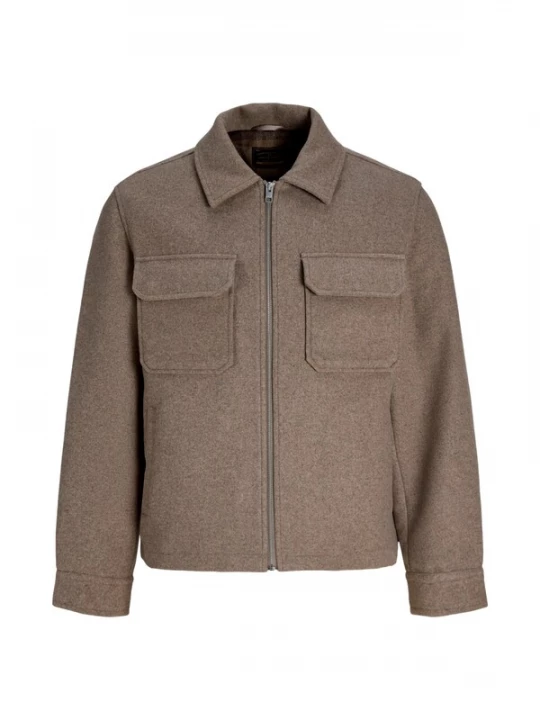 Obrázek produktu JACK & JONES Přechodná bunda hnědý melír