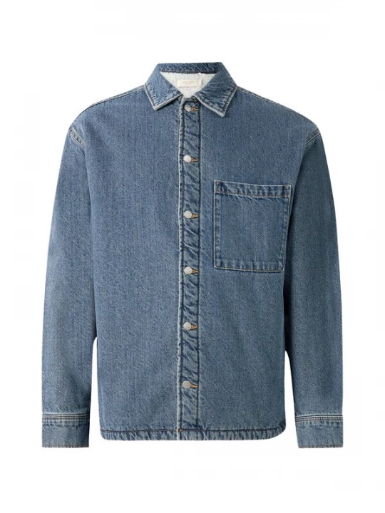Obrázek produktu JACK & JONES Přechodná bunda 'James' modrá džínovina