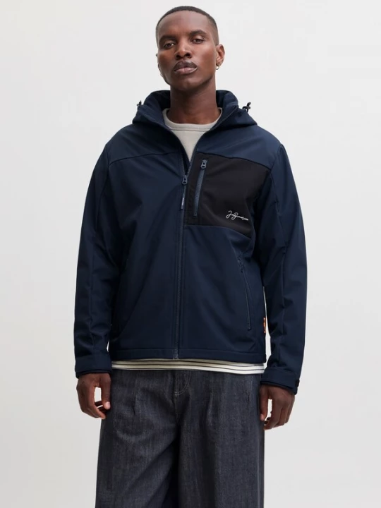 Obrázek produktu JACK & JONES Přechodná bunda 'JJLupo' tmavě modrá / černá