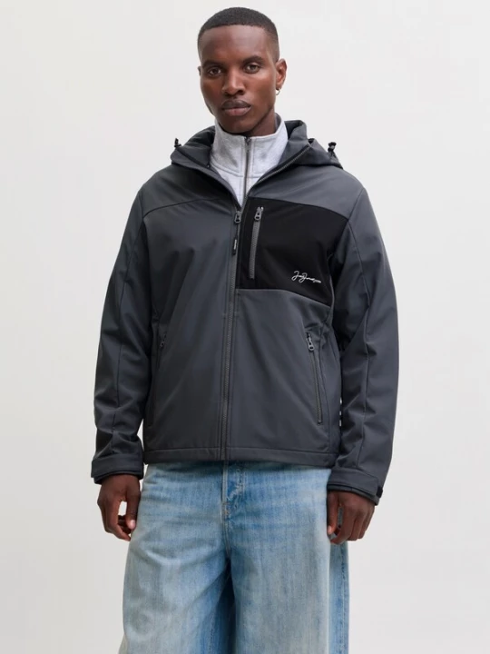 Obrázek produktu JACK & JONES Přechodná bunda 'JJLupo' tmavě šedá / černá