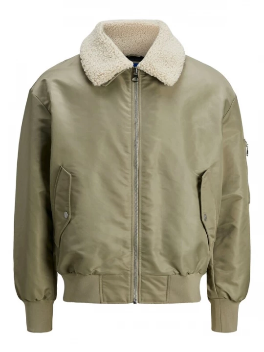 Obrázek produktu JACK & JONES Přechodná bunda 'QUEENS' khaki / offwhite