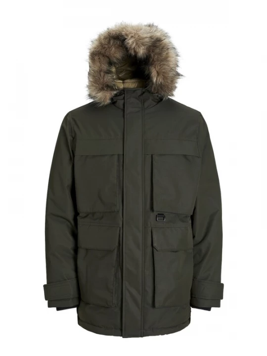Obrázek produktu JACK & JONES Přechodová parka 'JJStar' tmavě zelená