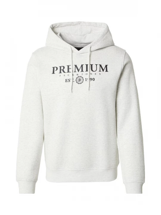 Obrázek produktu Jack & Jones Premium Mikina 'CHARLES' černá / bílý melír