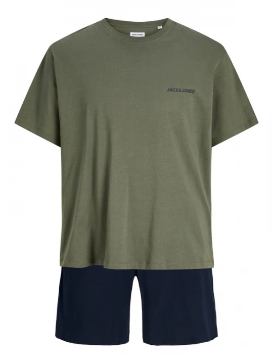 Obrázek produktu JACK & JONES Pyžamo krátké 'JACEVEREST' námořnická modř / rákos