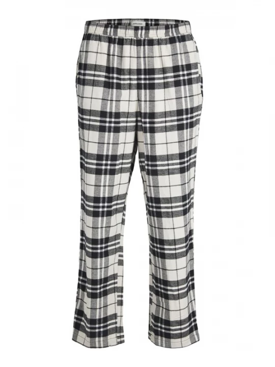 Obrázek produktu JACK & JONES Pyžamové kalhoty  béžová / černá