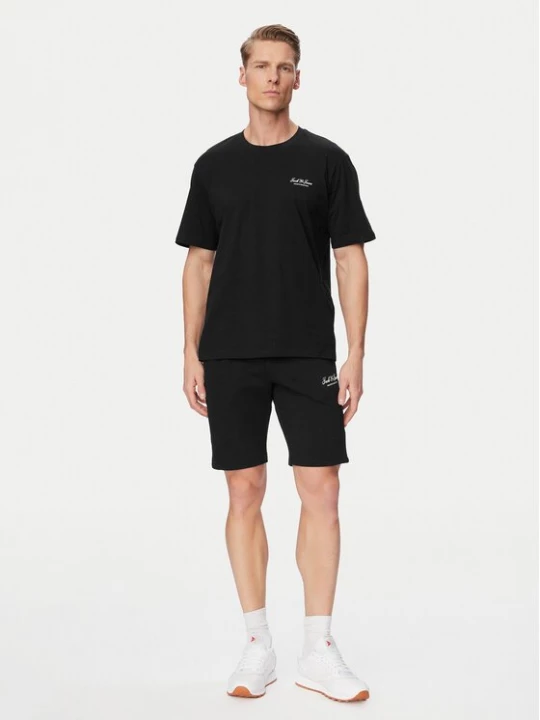 Obrázek produktu Jack & Jones Sada T-shirt a šortky Archive 12297642 Černá Relaxed Fit