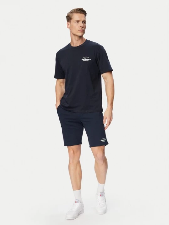 Obrázek produktu Jack & Jones Sada T-shirt a šortky Brandon 12298184 Tmavomodrá Regular Fit
