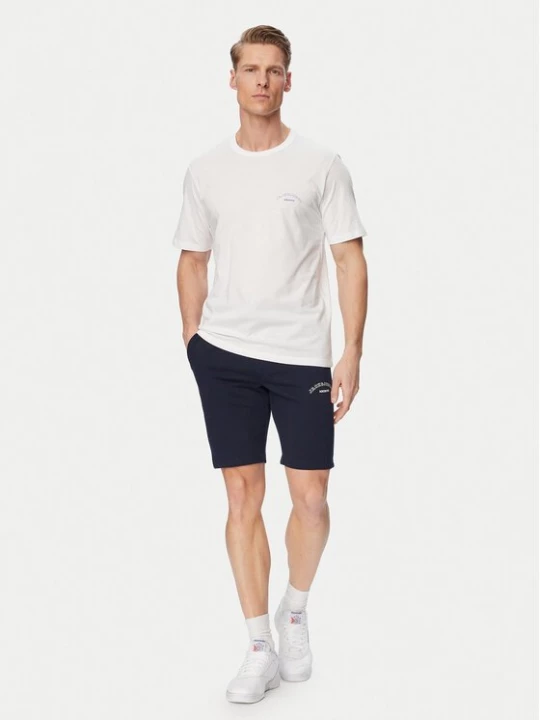 Obrázek produktu Jack & Jones Sada T-shirt a šortky College 12298226 Bílá Regular Fit