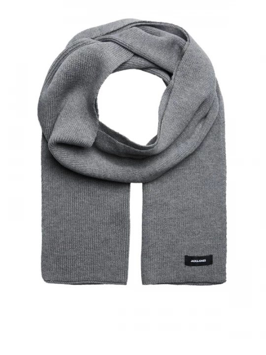 Obrázek produktu JACK & JONES Šála 'JACDna'  tmavě šedá / černá / bílá