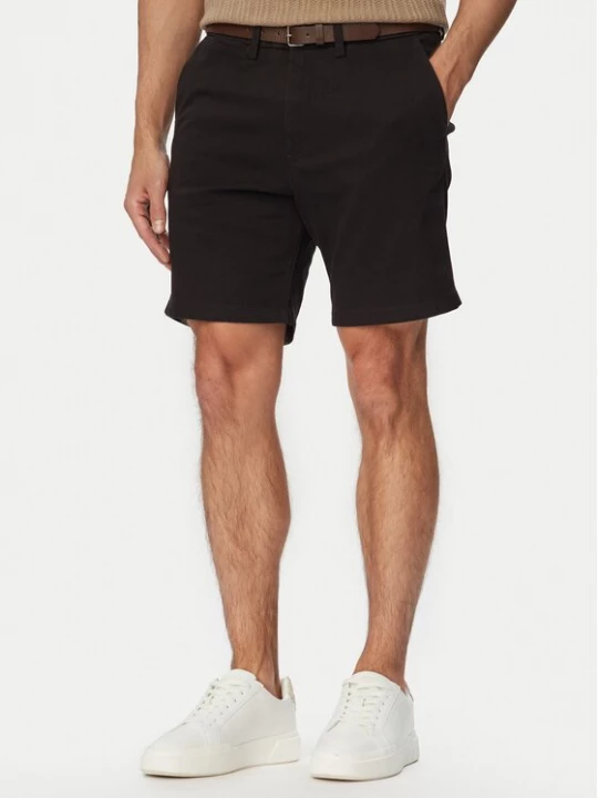 Obrázek produktu Jack & Jones Šortky z materiálu Adam Belted 12288603 Černá Regular Fit