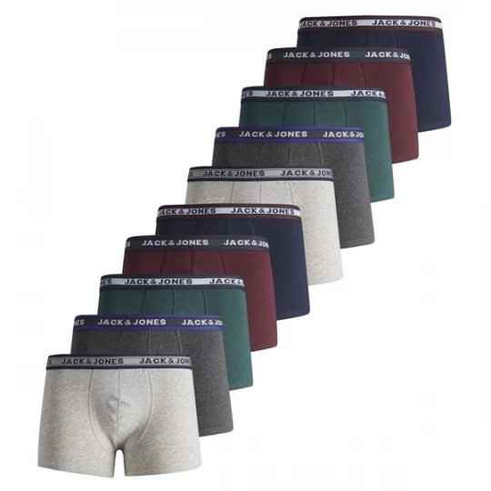 Obrázek produktu JACK & JONES Spodní prádlo námořnická modř / šedá / zelená / červená / bílá