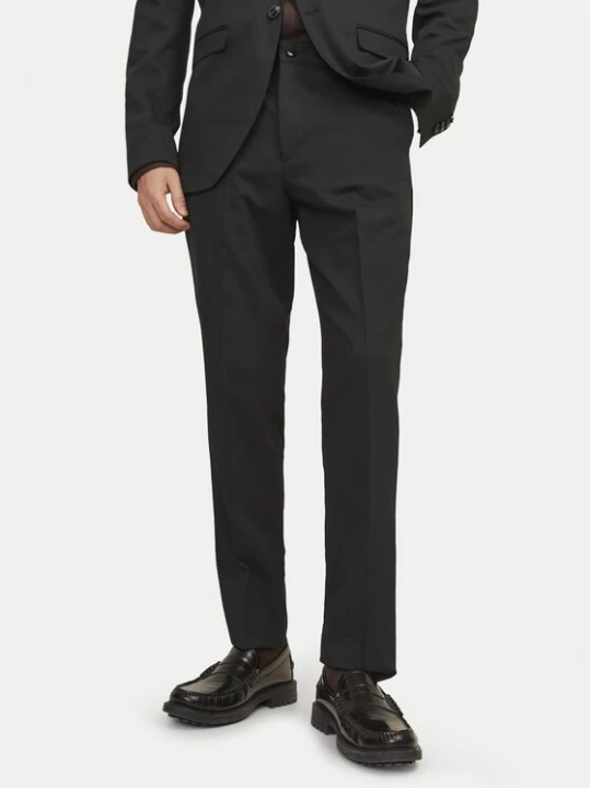 Obrázek produktu Jack & Jones Společenské kalhoty Franco 12199893 Černá Super Slim Fit
