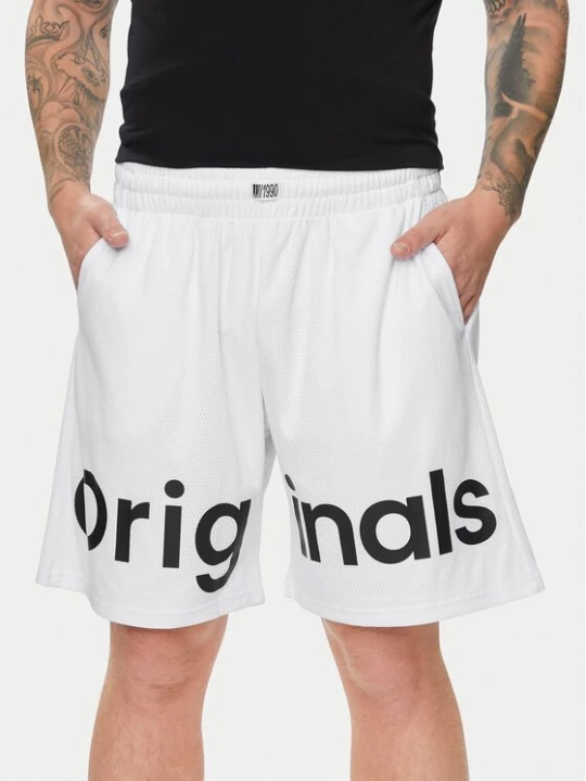 Obrázek produktu Jack & Jones Sportovní kraťasy Chicago 12253130 Bílá Loose Fit