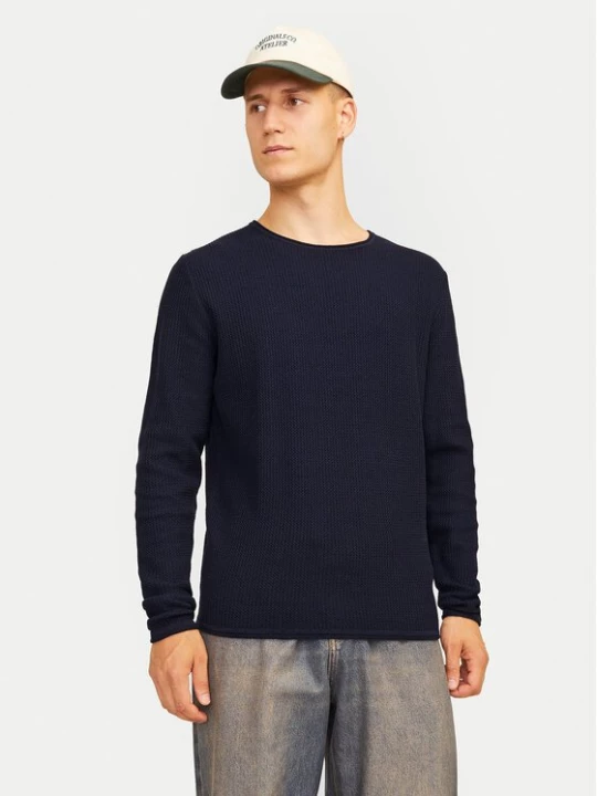 Obrázek produktu Jack & Jones Svetr Cooper 12258407 Tmavomodrá Regular Fit