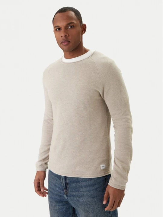 Obrázek produktu Jack & Jones Svetr Hill 12157321 Béžová Regular Fit