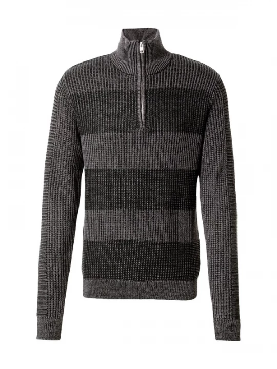 Obrázek produktu JACK & JONES Svetr 'JJHugo' antracitová / černá
