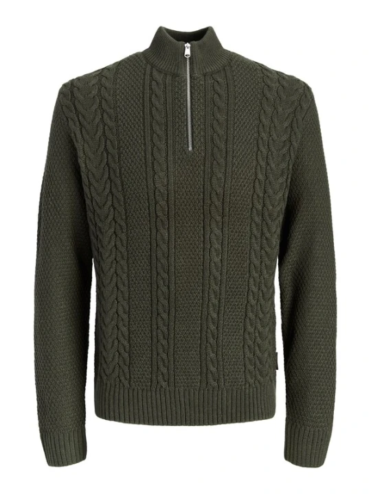 Obrázek produktu JACK & JONES Svetr 'JJJAMES' olivová
