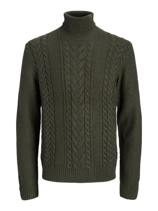 Obrázek produktu JACK & JONES Svetr 'JJJAMES' tmavě zelená