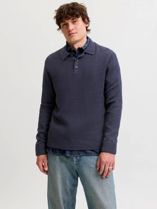 Obrázek produktu JACK & JONES Svetr 'JJPANNEL' námořnická modř