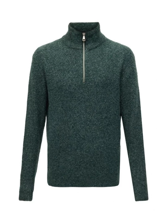 Obrázek produktu JACK & JONES Svetr 'JORFREDERIKSBERG OLLIE' tmavě zelená