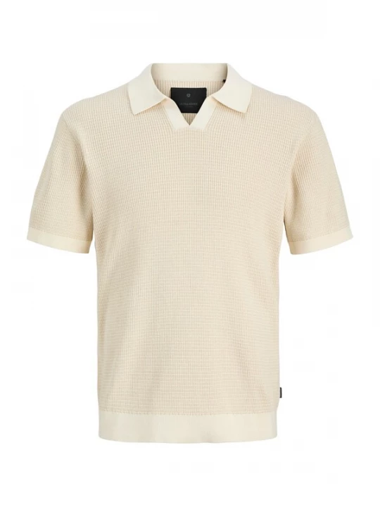 Obrázek produktu JACK & JONES Svetr 'JPRBLAHudson' světle béžová / bílá