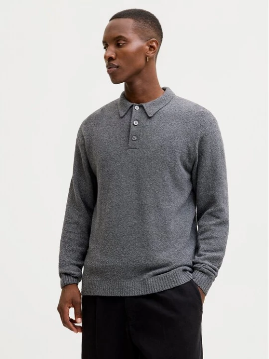 Obrázek produktu Jack & Jones Svetr Maverick 12286144 Šedá Regular Fit