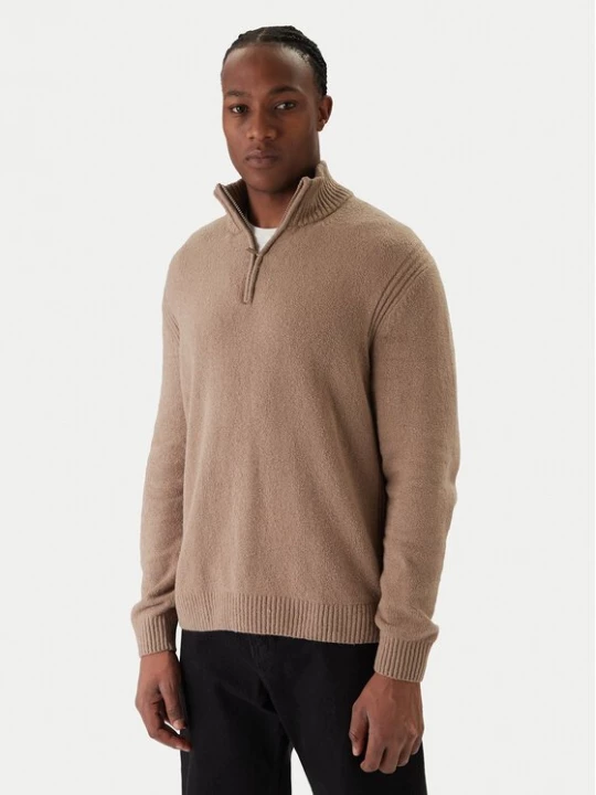Obrázek produktu Jack & Jones Svetr Point 12287316 Béžová Relaxed Fit