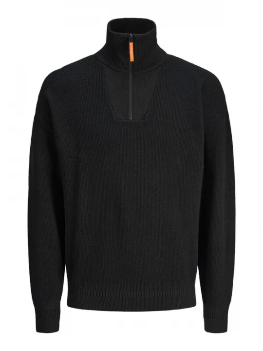 Obrázek produktu JACK & JONES Svetr tmavě oranžová / černá