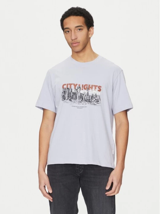 Obrázek produktu Jack & Jones T-Shirt Boston 12272981 Modrá Relaxed Fit