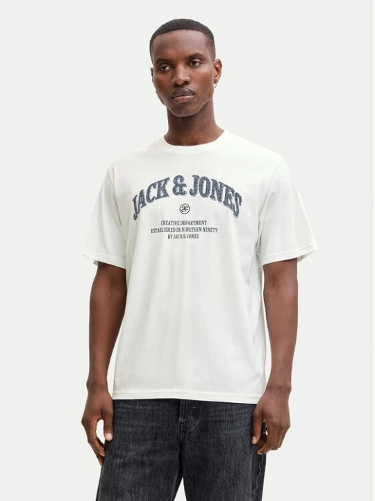 Obrázek produktu Jack & Jones T-Shirt Denver 12291213 Bílá Relaxed Fit