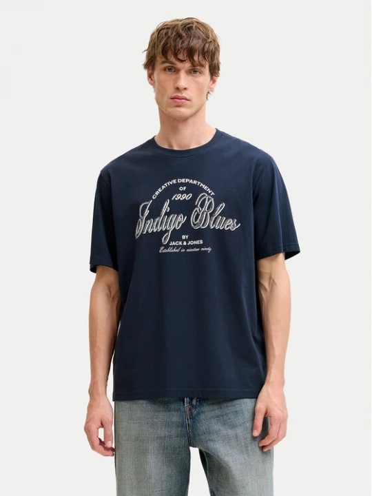 Obrázek produktu Jack & Jones T-Shirt Denver 12291213 Modrá Relaxed Fit