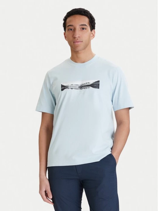 Obrázek produktu Jack & Jones T-Shirt Fusion 12289870 Světle modrá Relaxed Fit