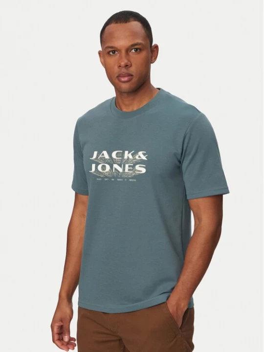 Obrázek produktu Jack & Jones T-Shirt Fusion 12289880 Zelená Regular Fit