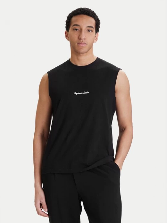 Obrázek produktu Jack & Jones Tank top Norrebro Emb 12292009 Černá Regular Fit