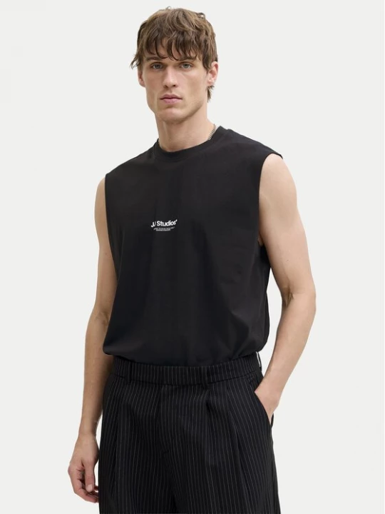 Obrázek produktu Jack & Jones Tank top Soho 12288001 Černá Relaxed Fit