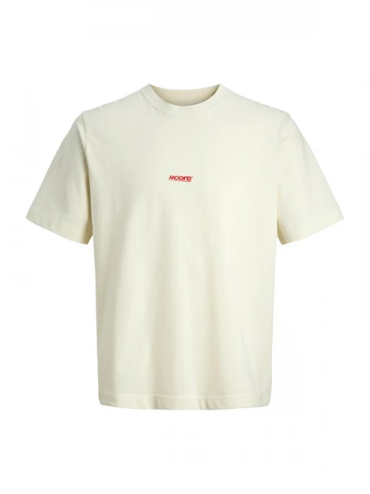 Obrázek produktu JACK & JONES Tričko 'JCOClub' pastelově žlutá / jasně červená