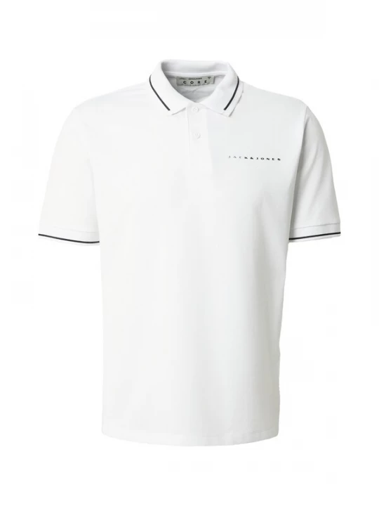 Obrázek produktu JACK & JONES Tričko 'JCOFUSION' černá / bílá