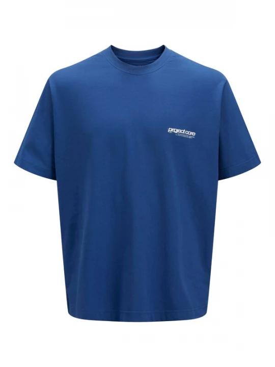 Obrázek produktu JACK & JONES Tričko 'JCOUnion' modrá / bílá