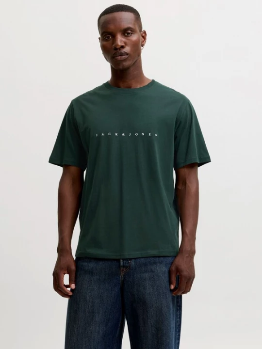 Obrázek produktu JACK & JONES Tričko 'JJEStar' jedle / bílá